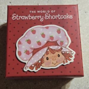 Strawberry Shortcake Earring Set. 2 Pairs Of Earrings In Adorable Keepsake Box